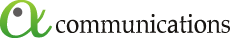 αcommunications